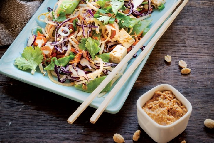 Spicy Peanut Butter / Noodle-less Pad Thai